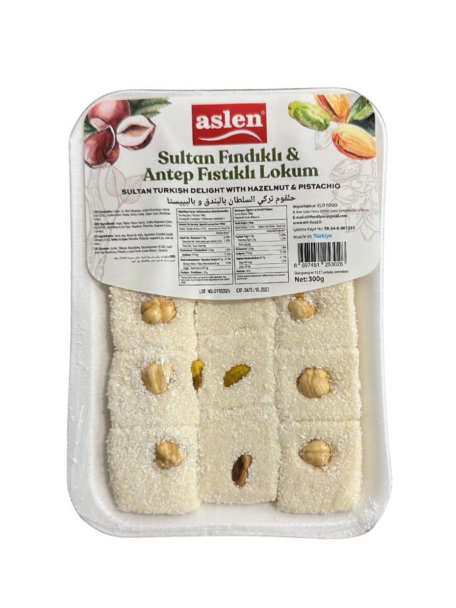 Lokum roulé Aslen à la pistache 300 g 300,0 g