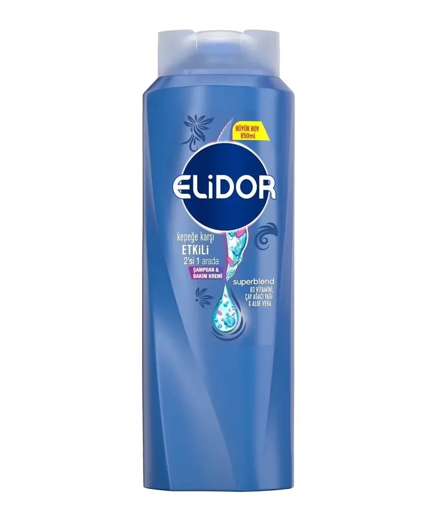 Shampooing Elidor antipelliculaire formule bleue 400 ml 400,0 mL
