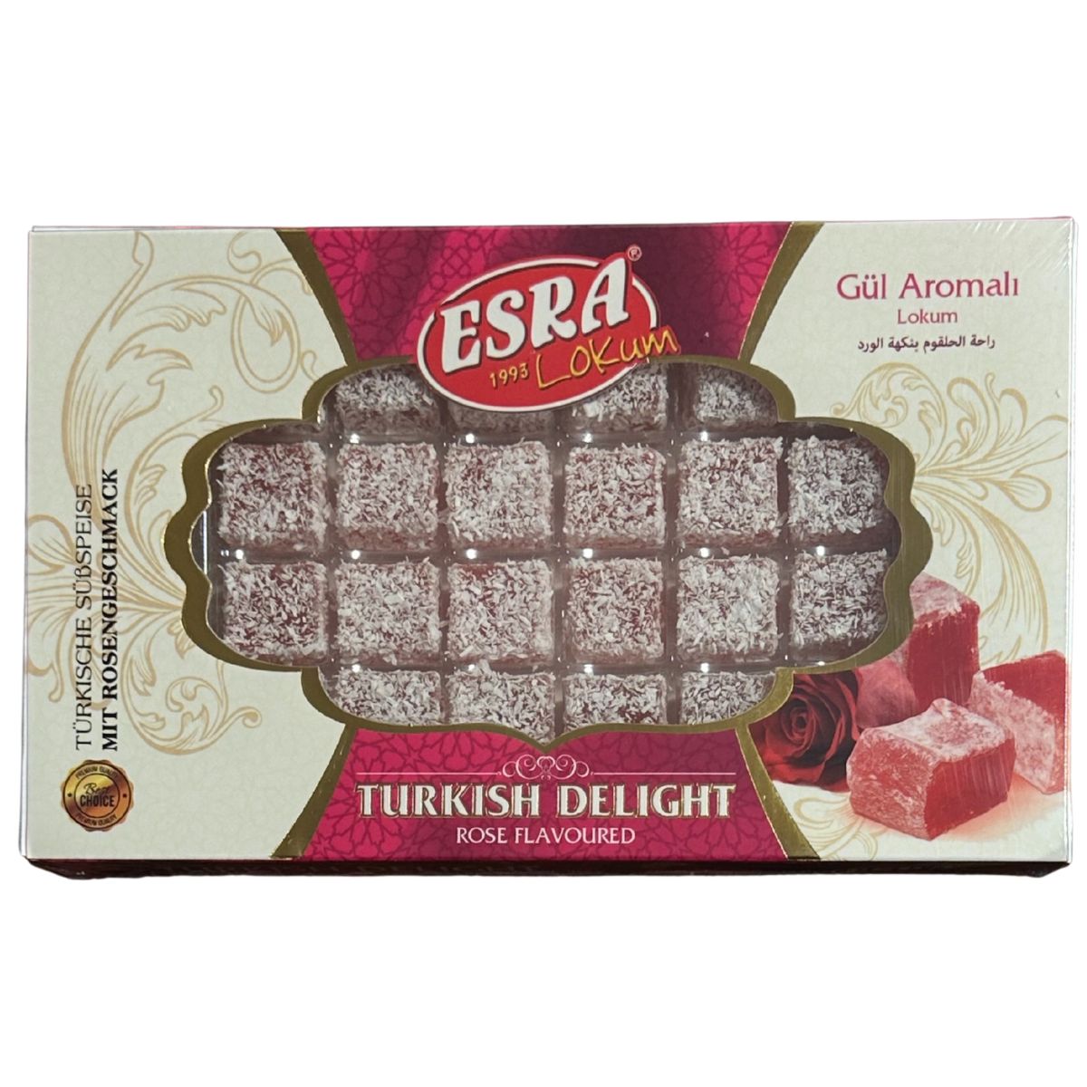 lokum arome rose 350g, Esra 350,0 g