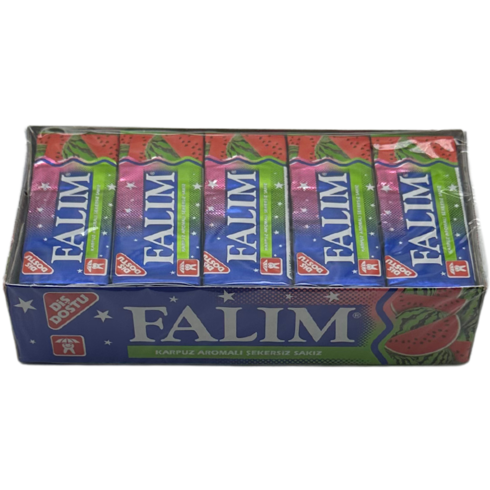 Chewing-gum Falim saveur pastèque, 5 unités 5,0 unité
