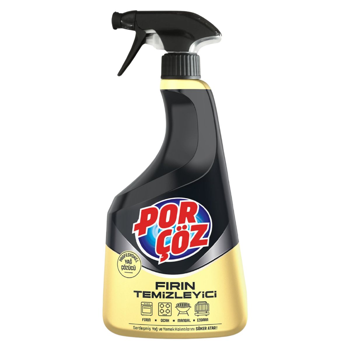 Spray nettoyant pour four 750 ml, Porcoz - porcoz 750,0 mL