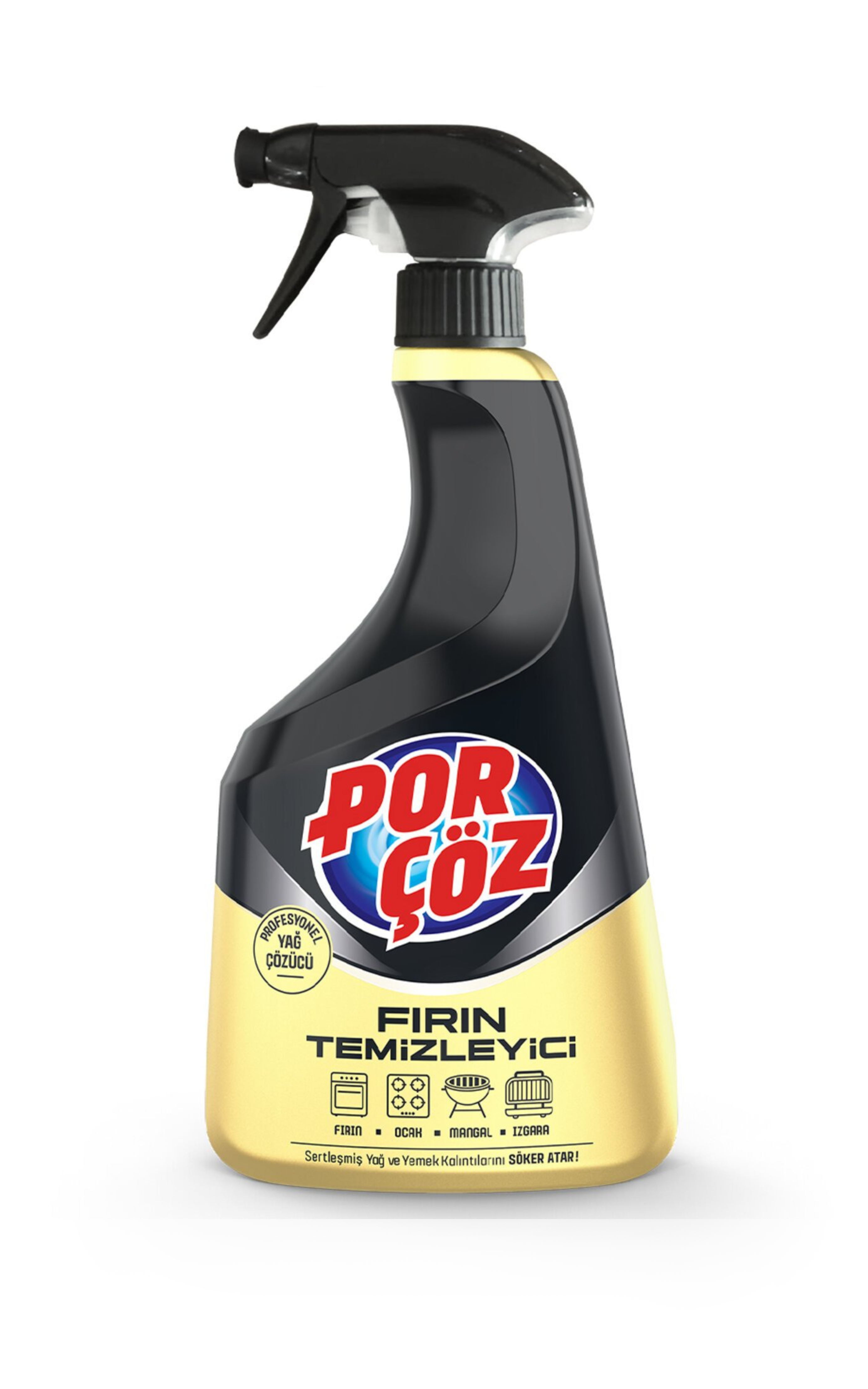 Spray nettoyant pour four 750 ml, Porcoz 750,0 mL