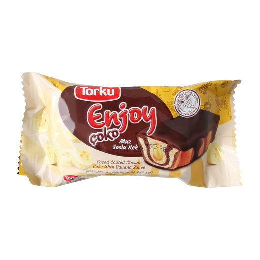 Gâteau au chocolat et à la banane 55g, Torku 55,0 g