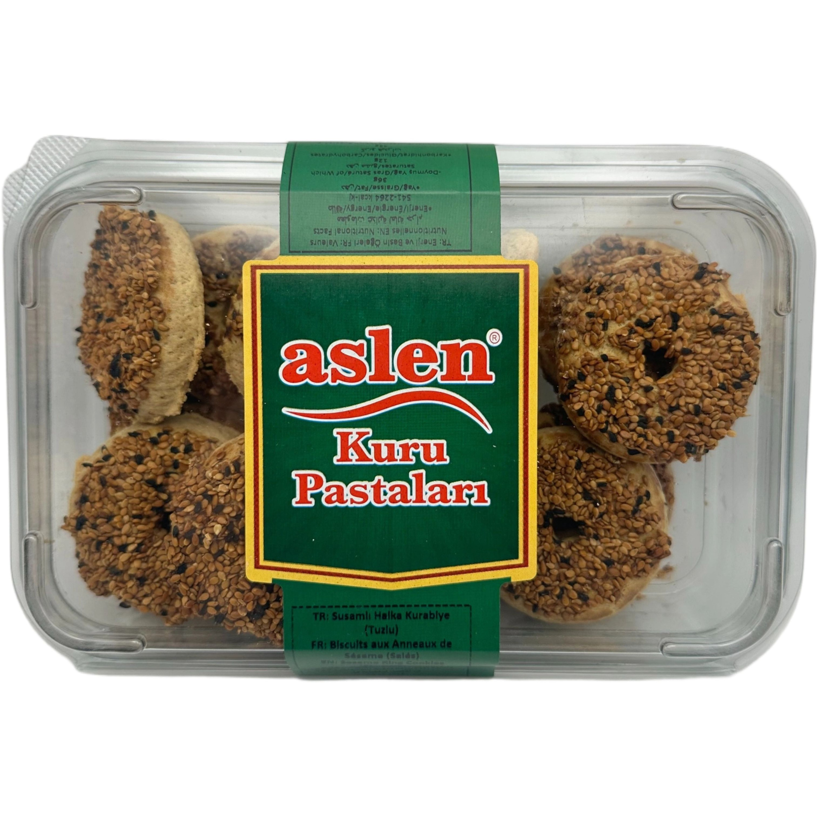 Gâteaux secs en anneaux au sésame, Aslen - Aslen - gâteaux secs