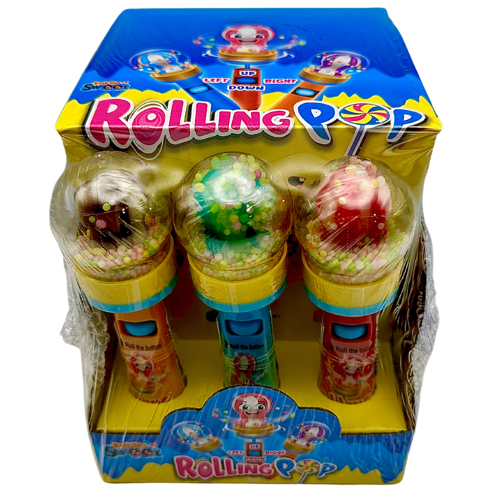 Bonbon Rolling Pop a bille Brabo