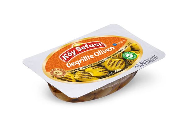 Olives vertes assaisonnées poivron 100g, Koy Sefasi | Koy Sefasi | olives vertes | petit | Elit-Food