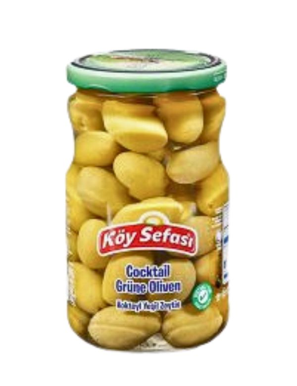 Olives vertes cassées en bocal en verre 700g, Koy Sefasi | Koy Sefasi | olives vertes | verre | Elit-Food