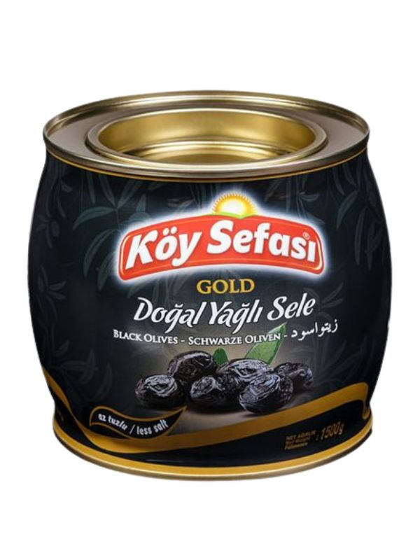 olives noires conserve 1,5kg, Koy Sefasi | Koy Sefasi | olives noires | conserve | Elit-Food