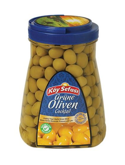 olives vertes écrasées en bouteille 1,12Kg, Koy Sefasi | Koy Sefasi | olives vertes | bouteille | Elit-Food