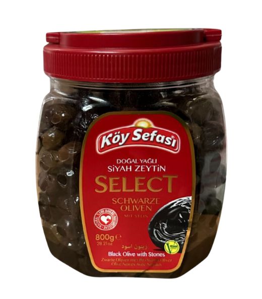 Olives noires select 800g, Koy Sefasi | Koy Sefasi | olives noires | select | Elit-Food
