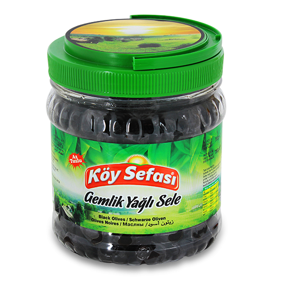 Olives noires gemlik saumure 700g, Koy Sefasi | Koy Sefasi | olives noires | naturelles | Elit-Food