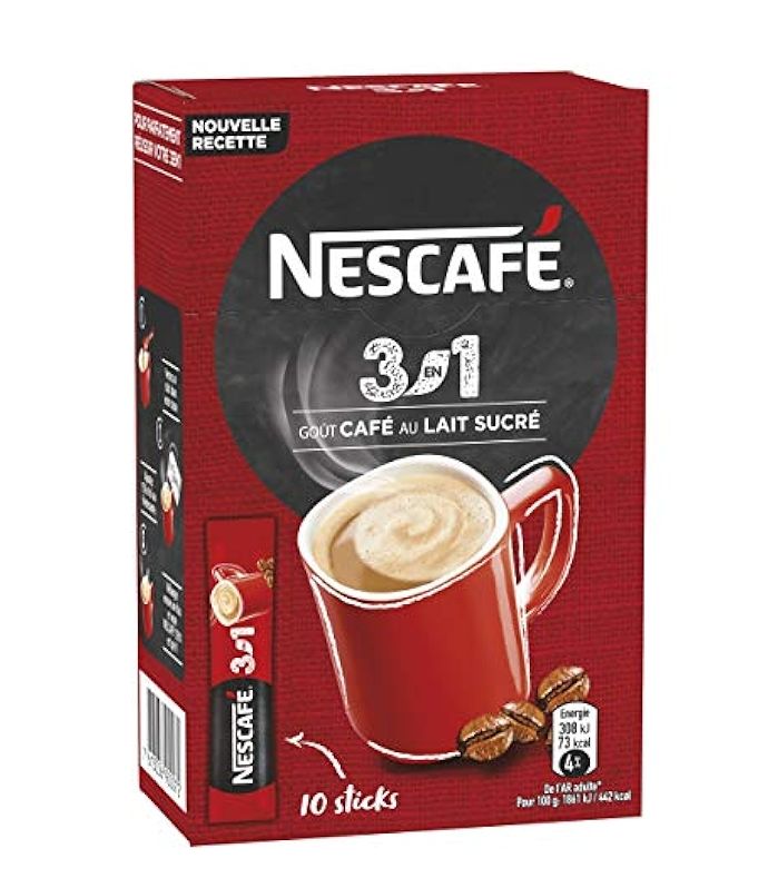 Nescafe 3 en 1 Extra, 10 x 10.6G 10,0 unité