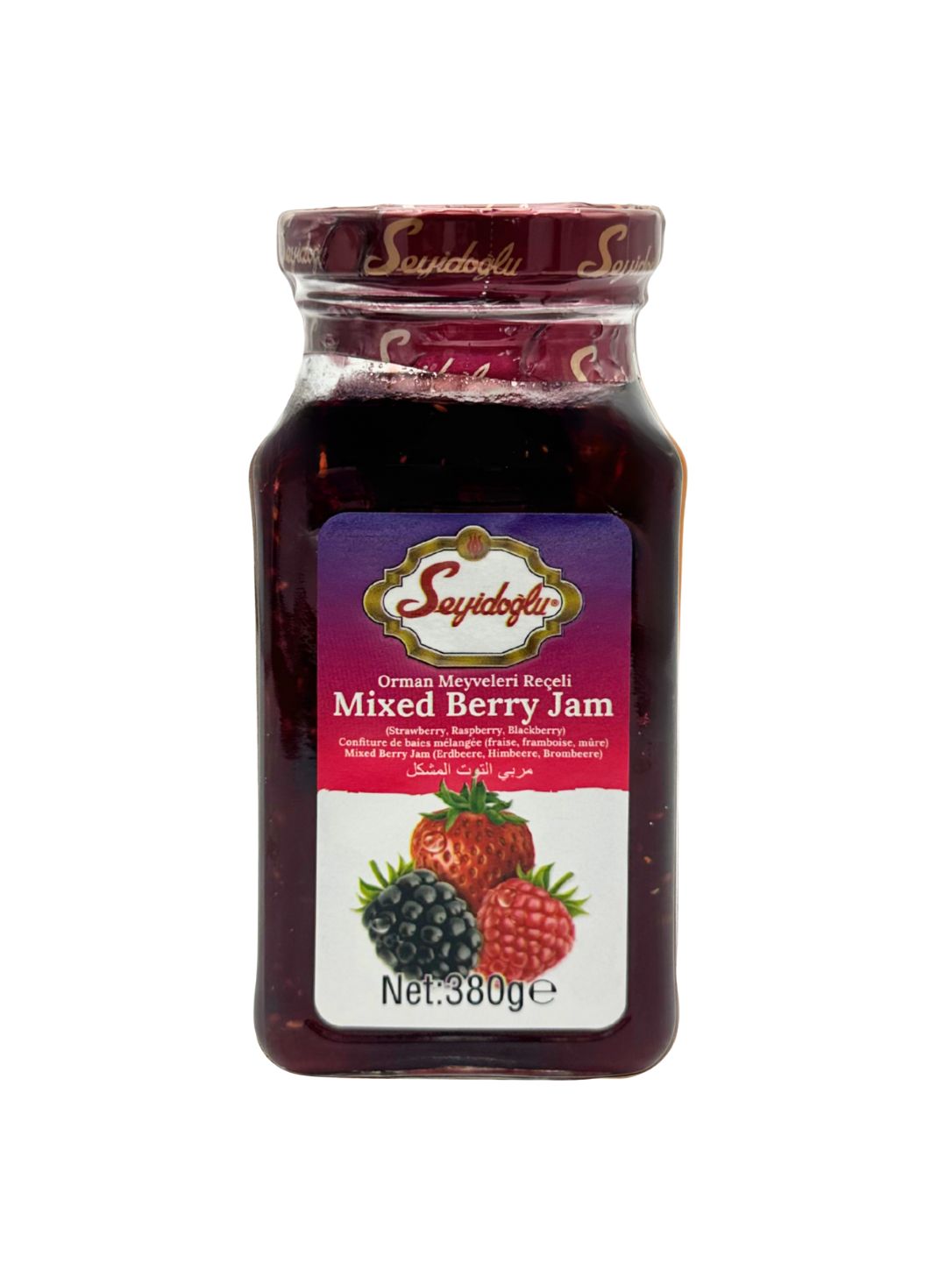 Confiture de fruits des bois 380g, Seyidoglu 380,0 g