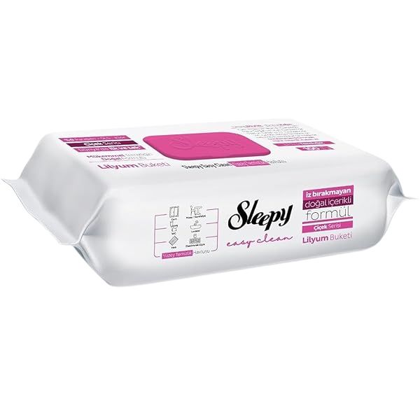 Lingettes Nettoyantes Multi-Surfaces – Fraise Florale & Bouquet de Lys - sleepy - hygiene
