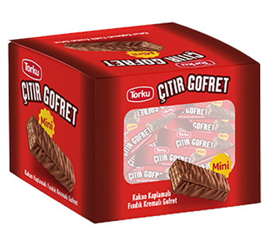 Mini gaufrettes croutillantes 600g, Torku 600,0 g